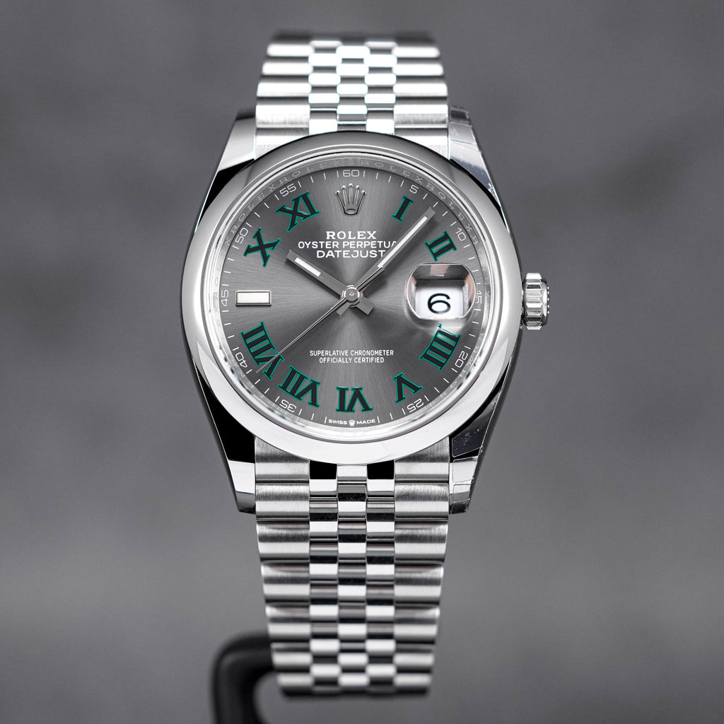 ROLEX DATEJUST 36MM WIMBLEDON DIAL (2022) - IDWX