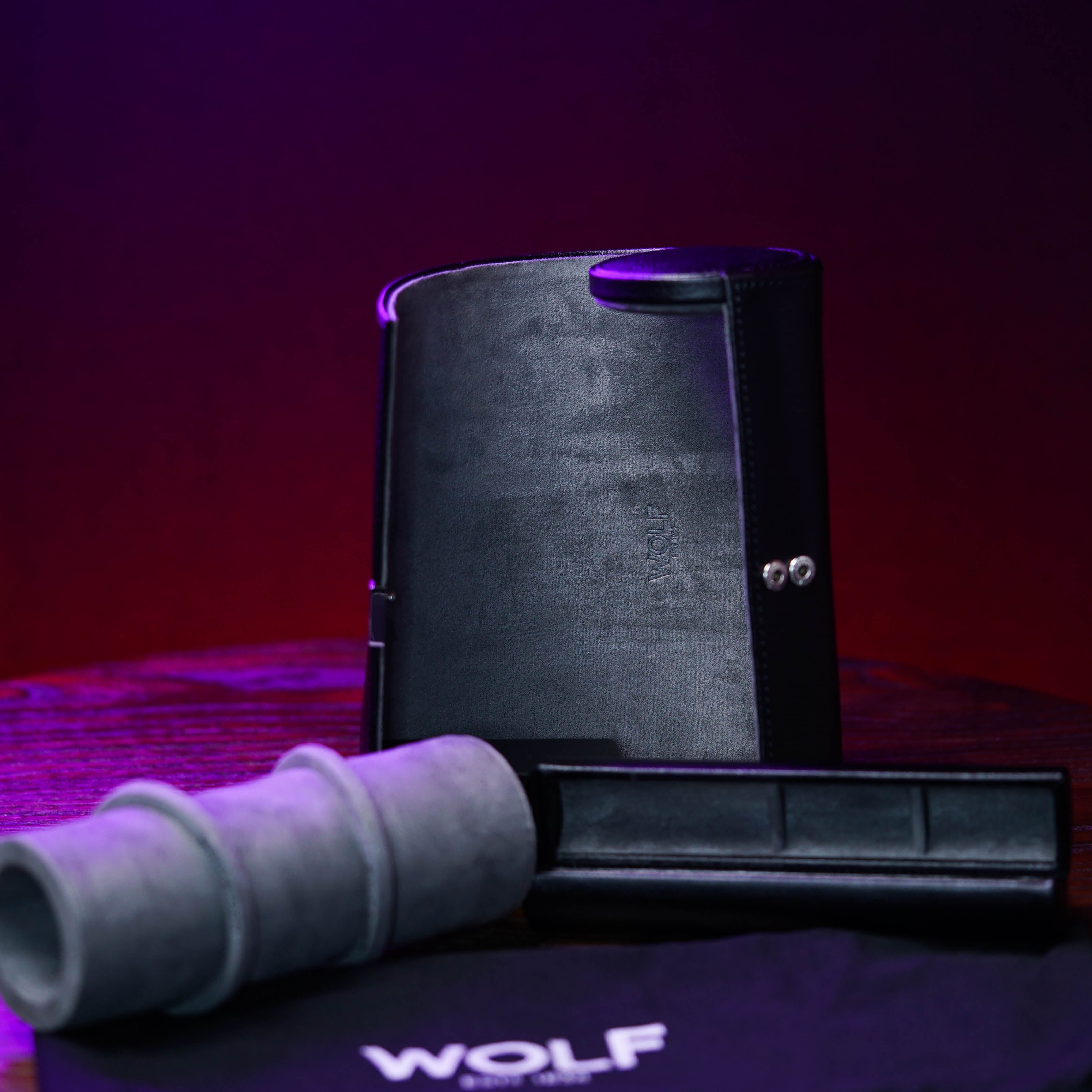 HERITAGE WATCH ROLL (BLAKE BLACK/GREY)