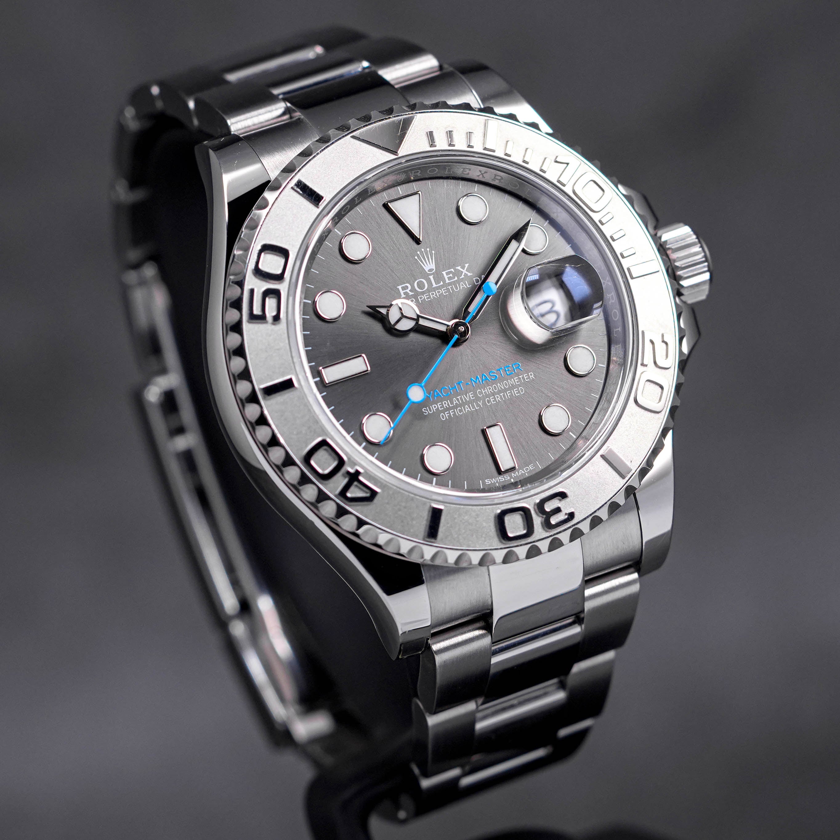 Rolex Yacht Master Rhodium