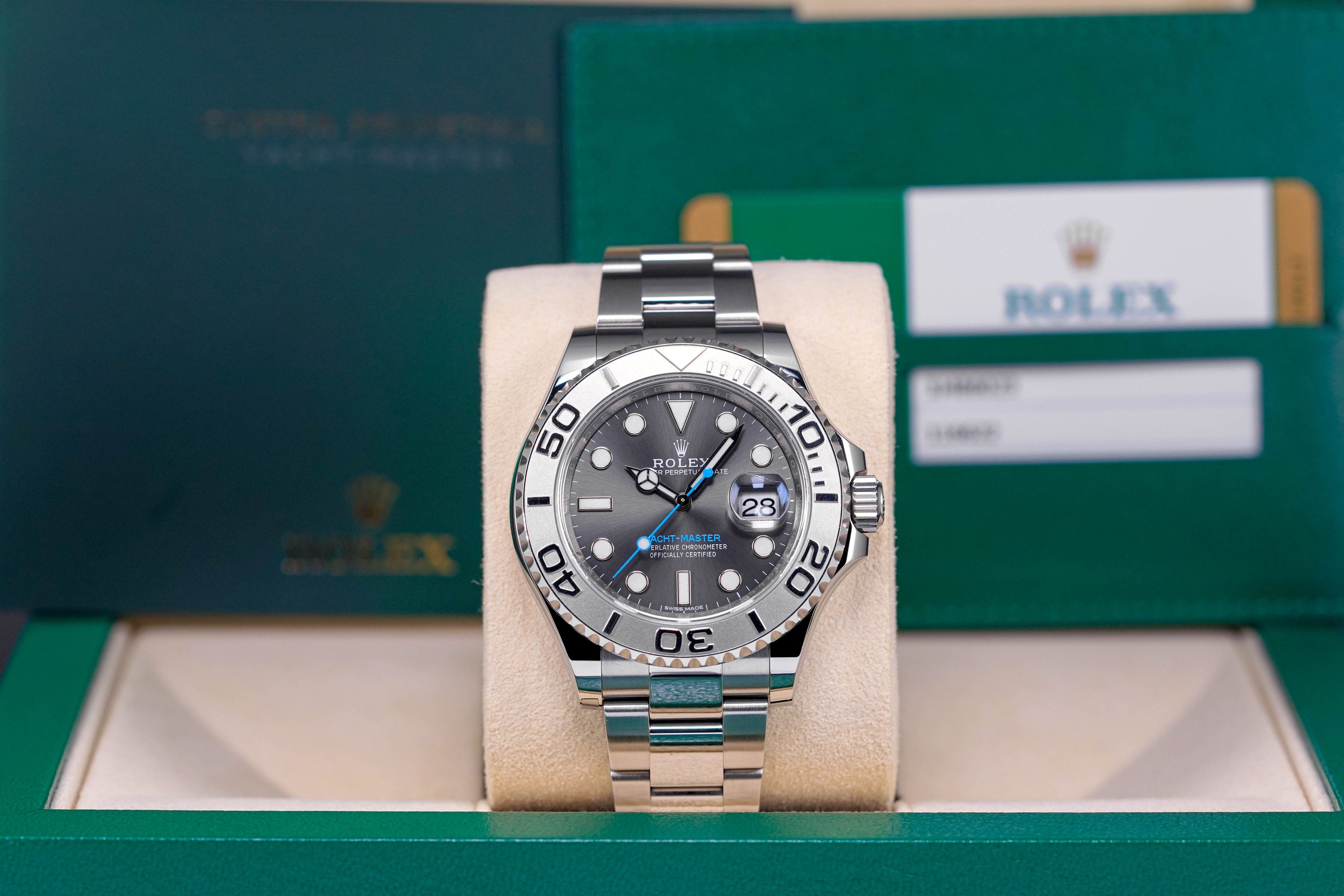 Rolex Yacht Master Rhodium