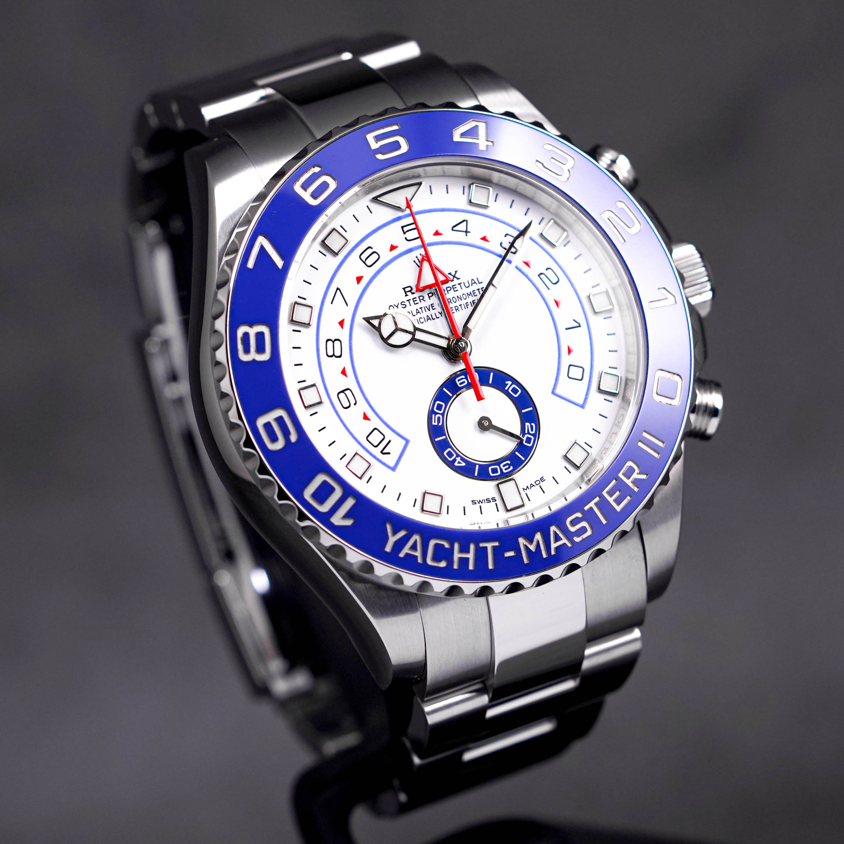 YACHT-MASTER II STEEL MERCEDES HANDS (WATCH ONLY)