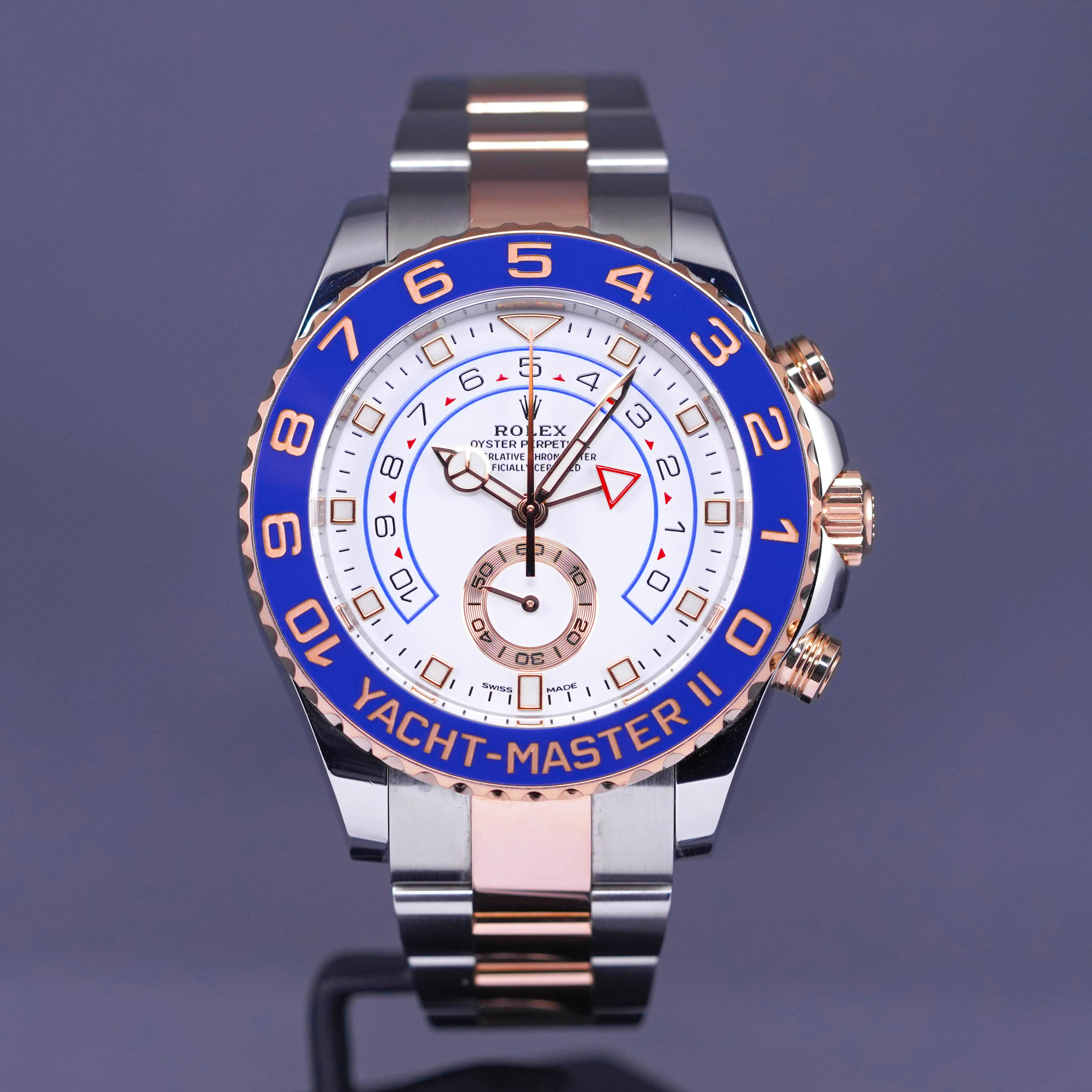 YACHT MASTER II 44MM TWOTONE ROSEGOLD 2017 IDWX