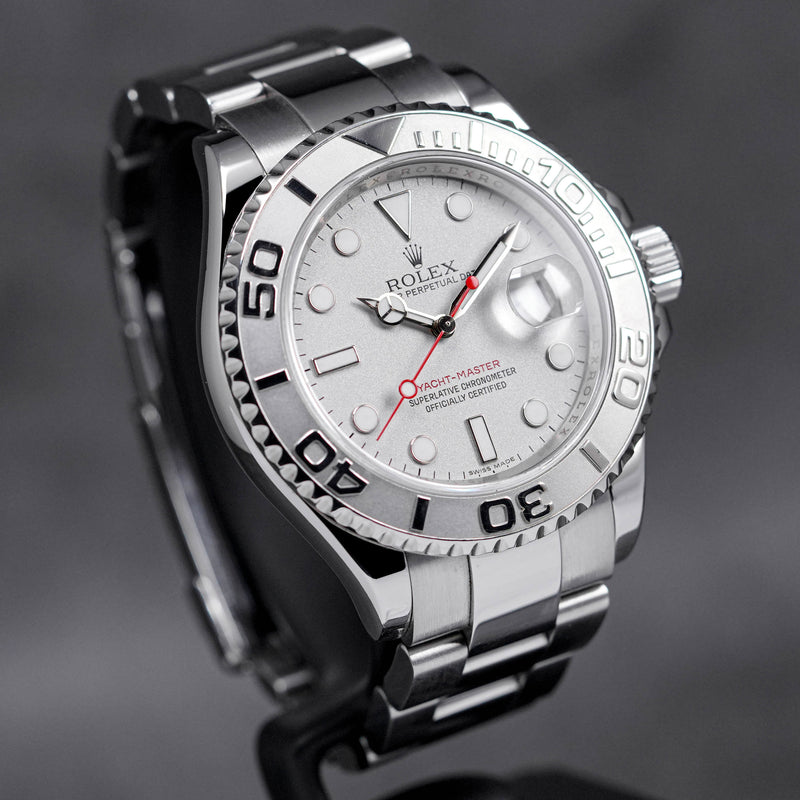 YACHT-MASTER 40MM PLATINUM SILVER DIAL (2008)