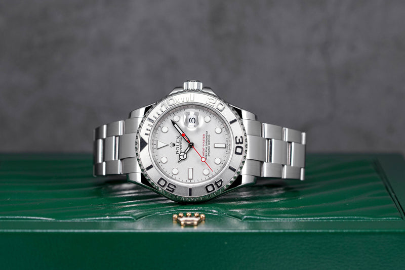 YACHT-MASTER 40MM PLATINUM SILVER DIAL (2008)