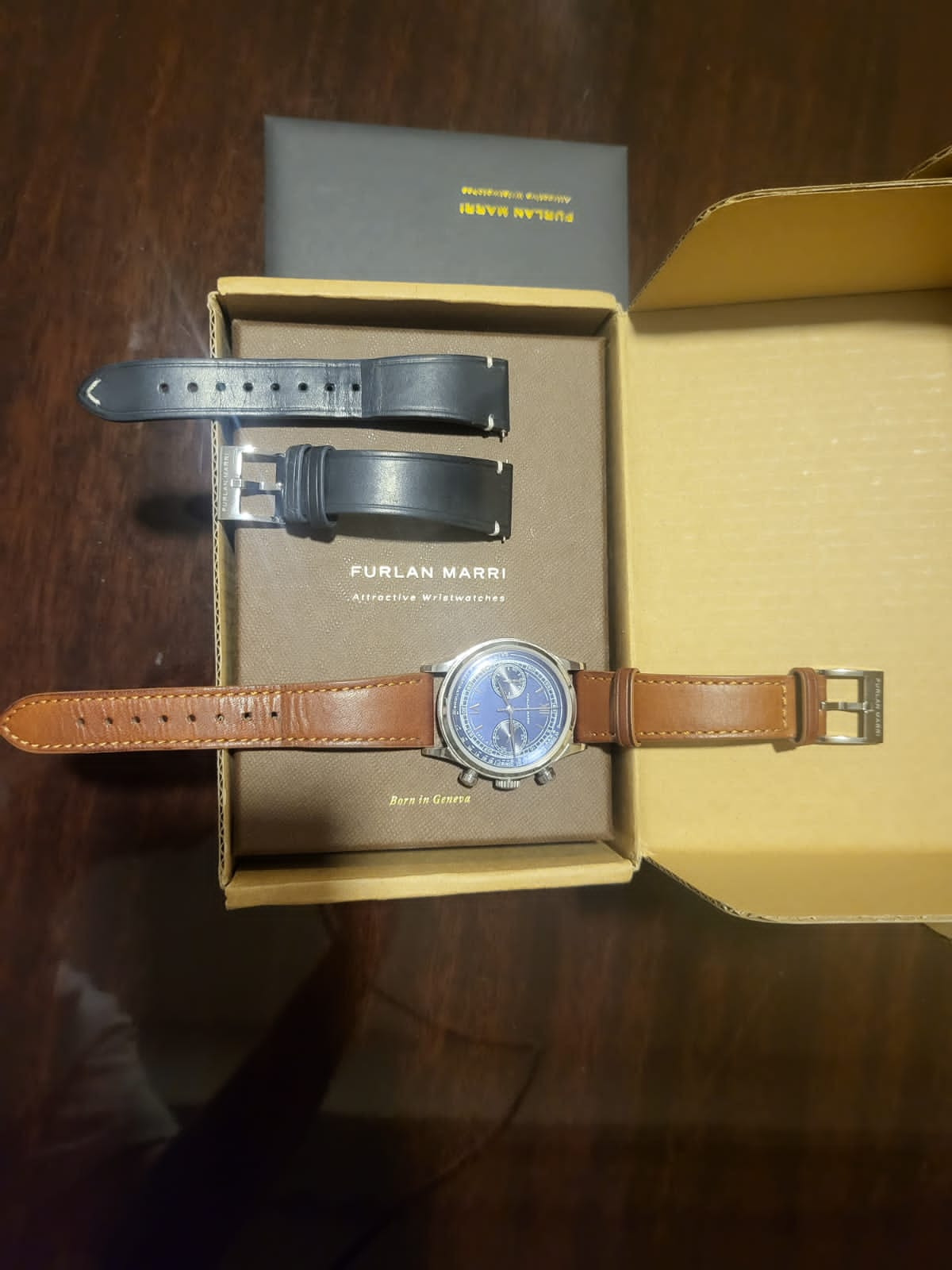 FURLAN MARRI 38MM MARE BLUE (1051-A)