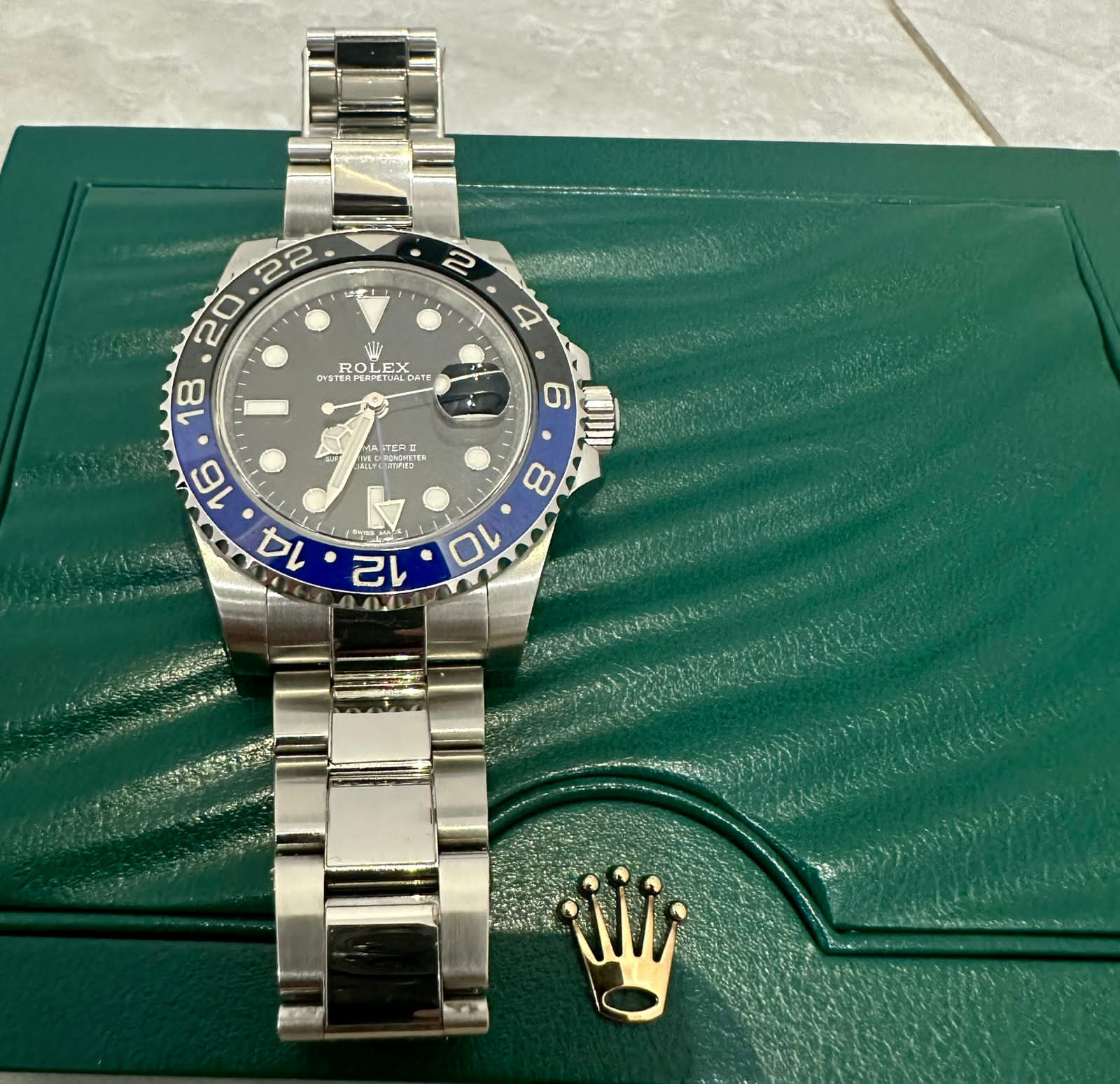 GMT MASTER-II BATMAN OYSTER (2018)