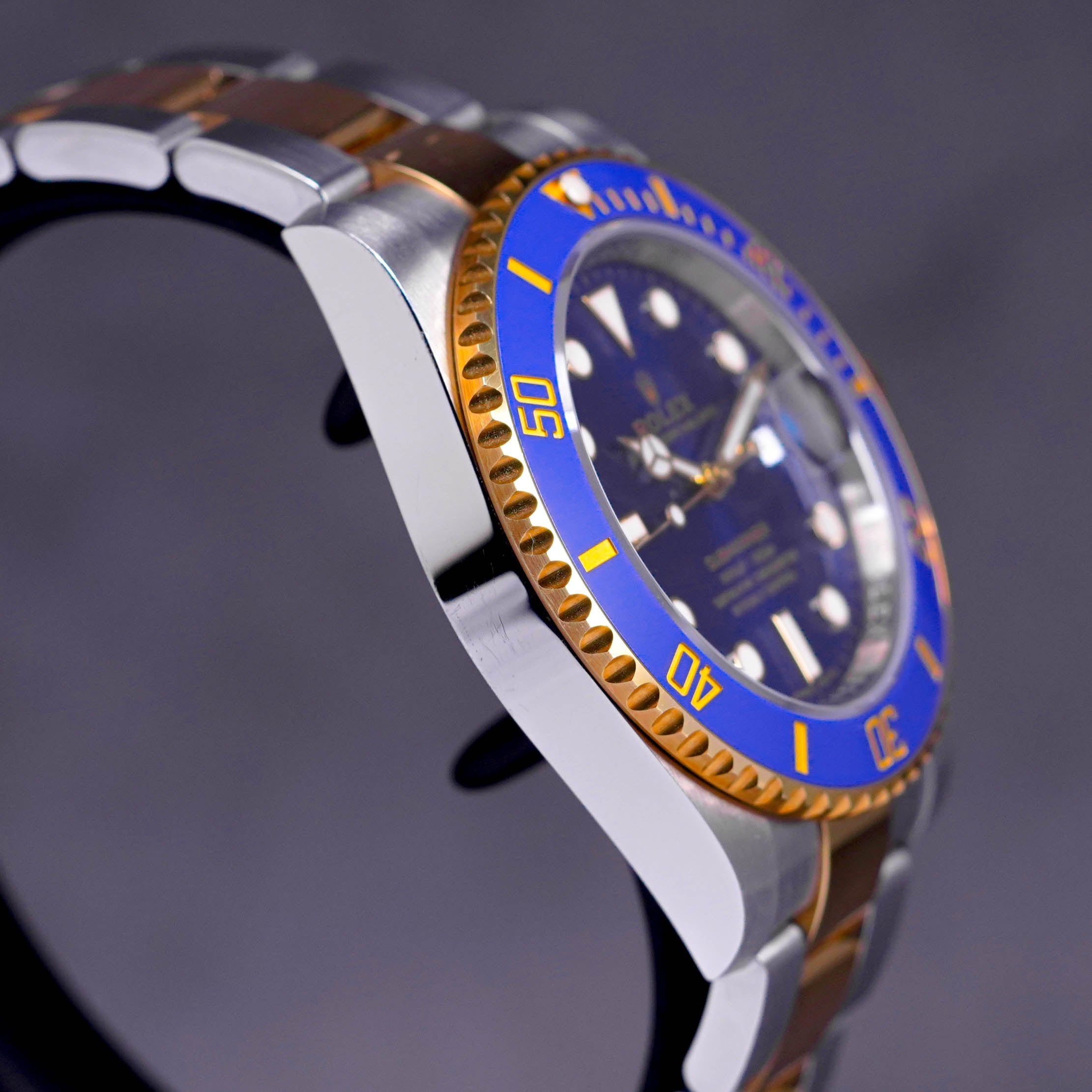 SUBMARINER DATE 40MM TWOTONE YELLOWGOLD BLUE DIAL (2019)