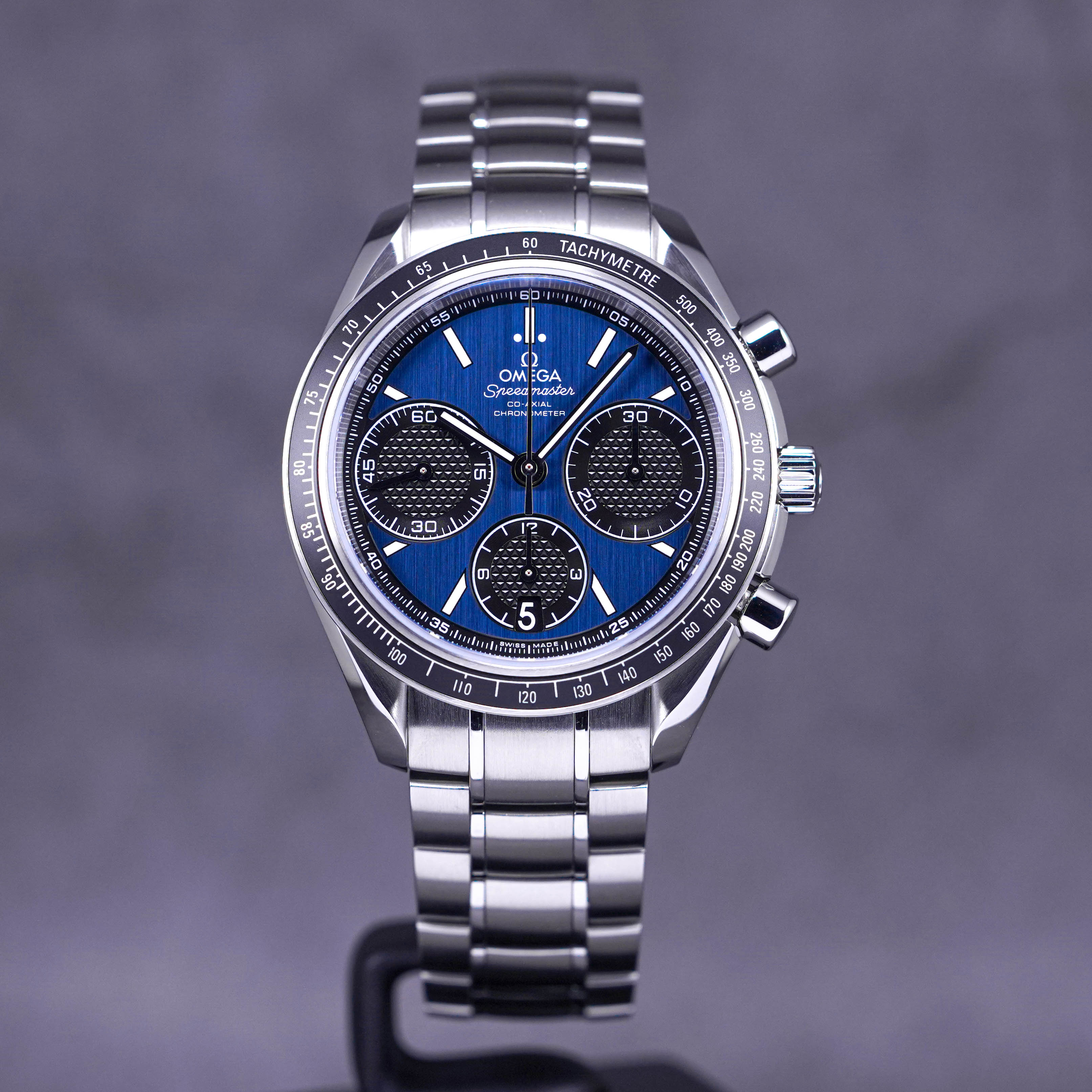 Omega Speedmaster Racing Blue