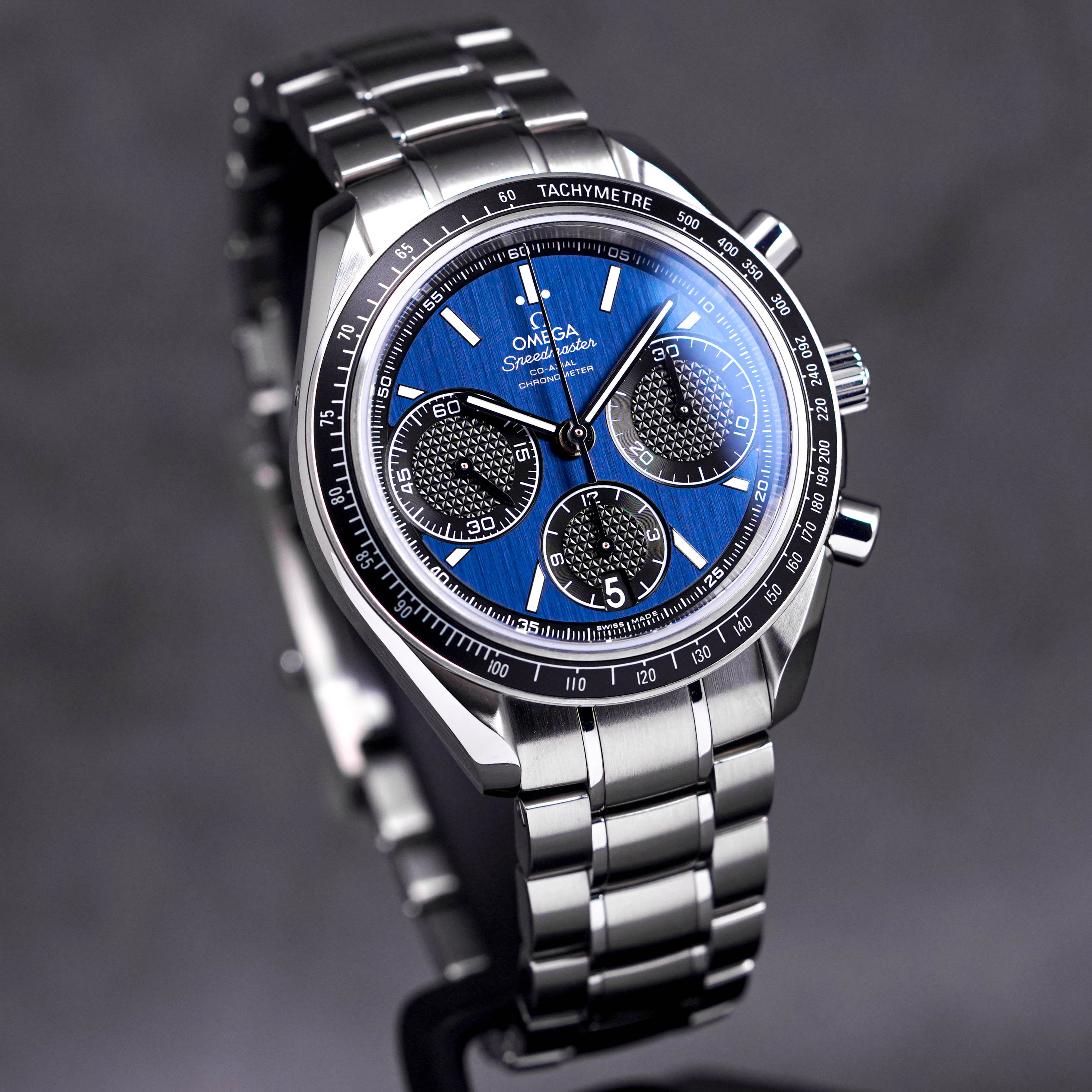 Omega Speedmaster Racing Blue