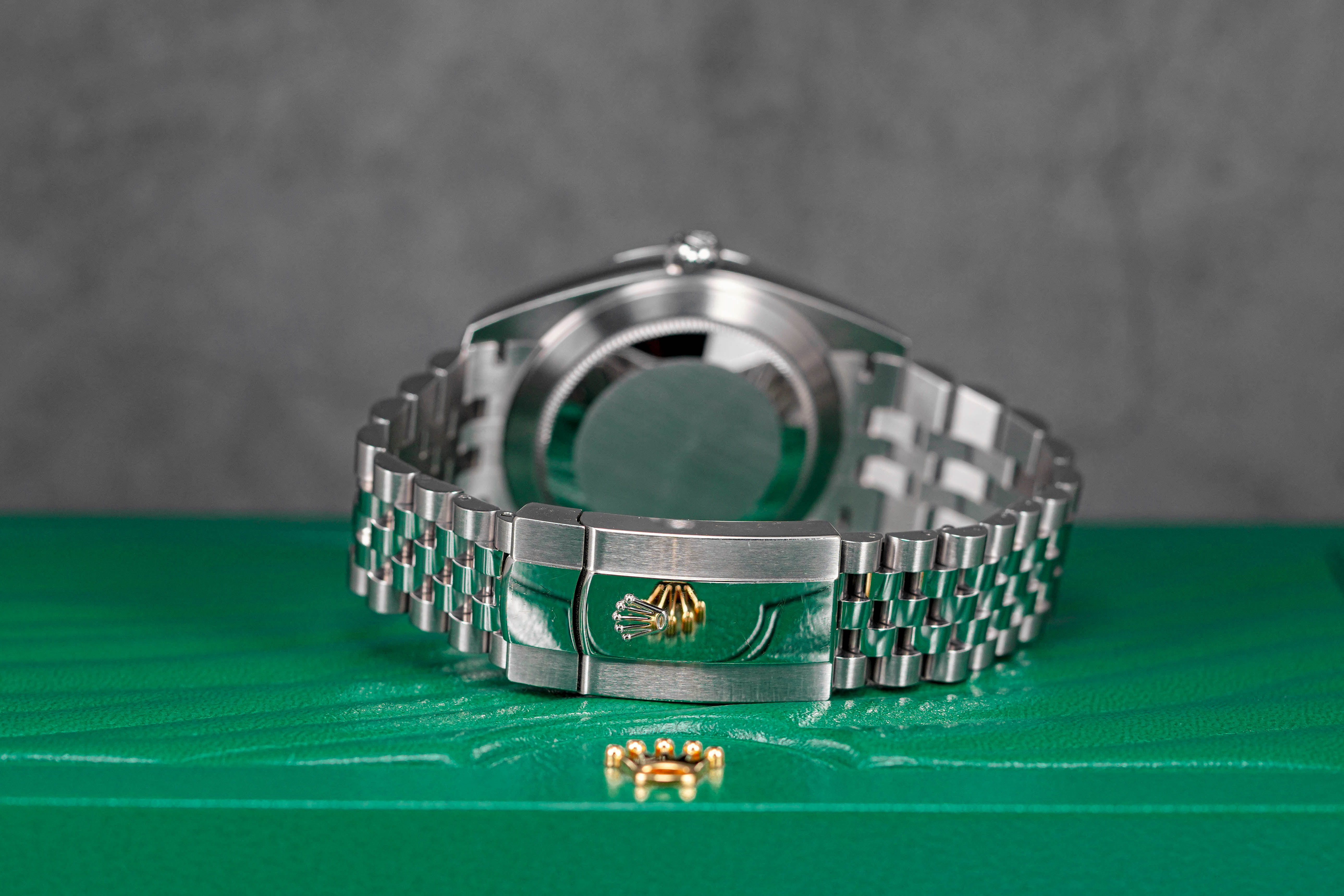 DATEJUST 41MM GREEN FLUTED DIAL (2022)