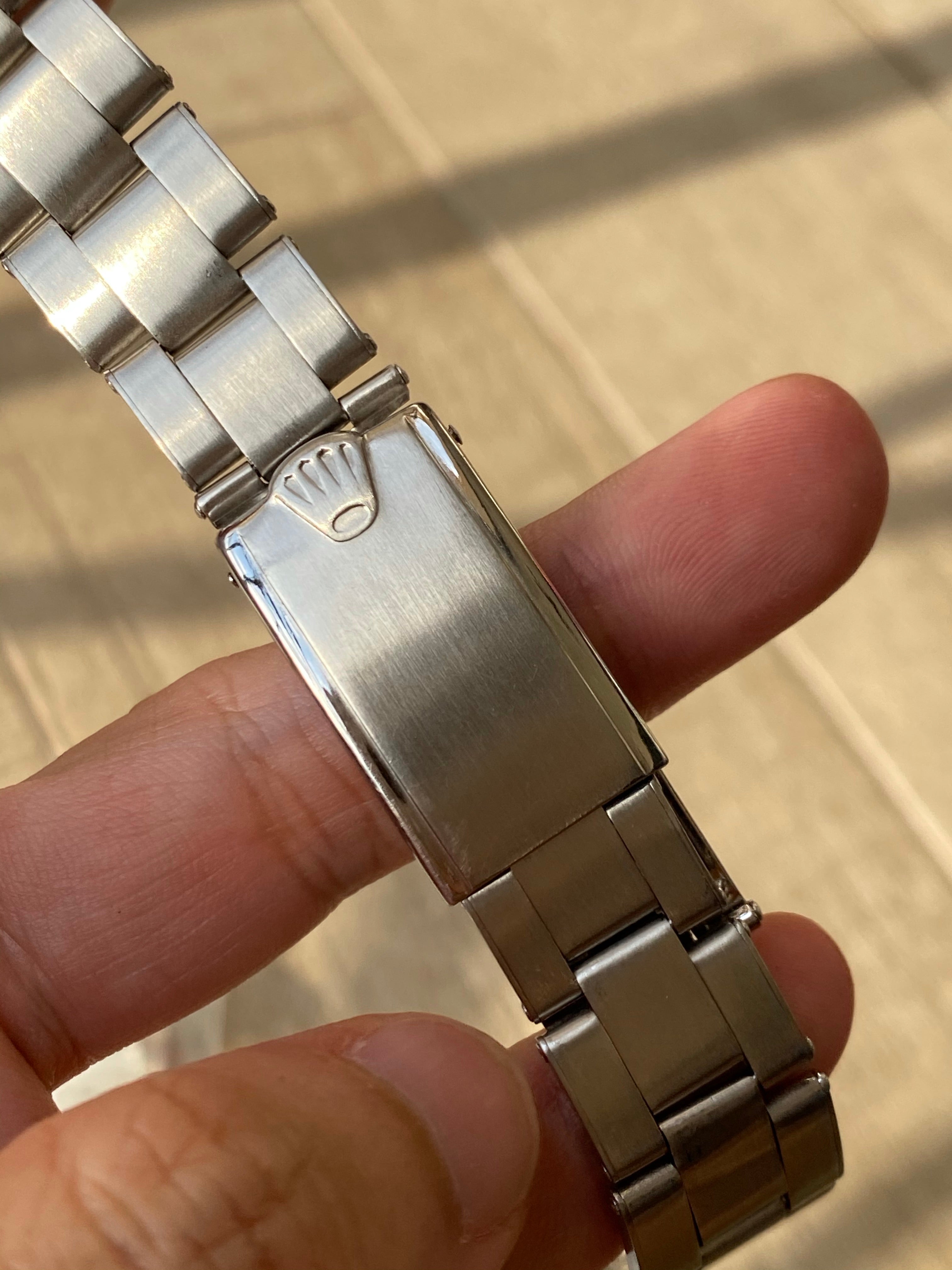 ROLEX RIVETED BRACELET 2コマ ROLEX RIVETED BRACELET 2コマ リーズナブル☆レックスタイプ☆3