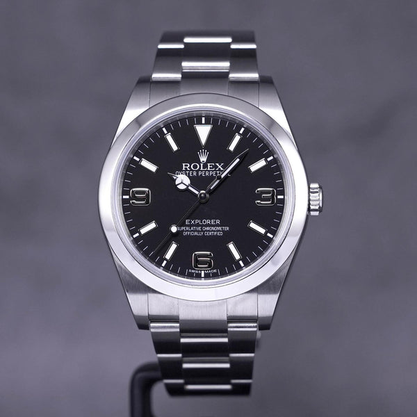 Rolex Explorer-I MK1 39mm Black Dial