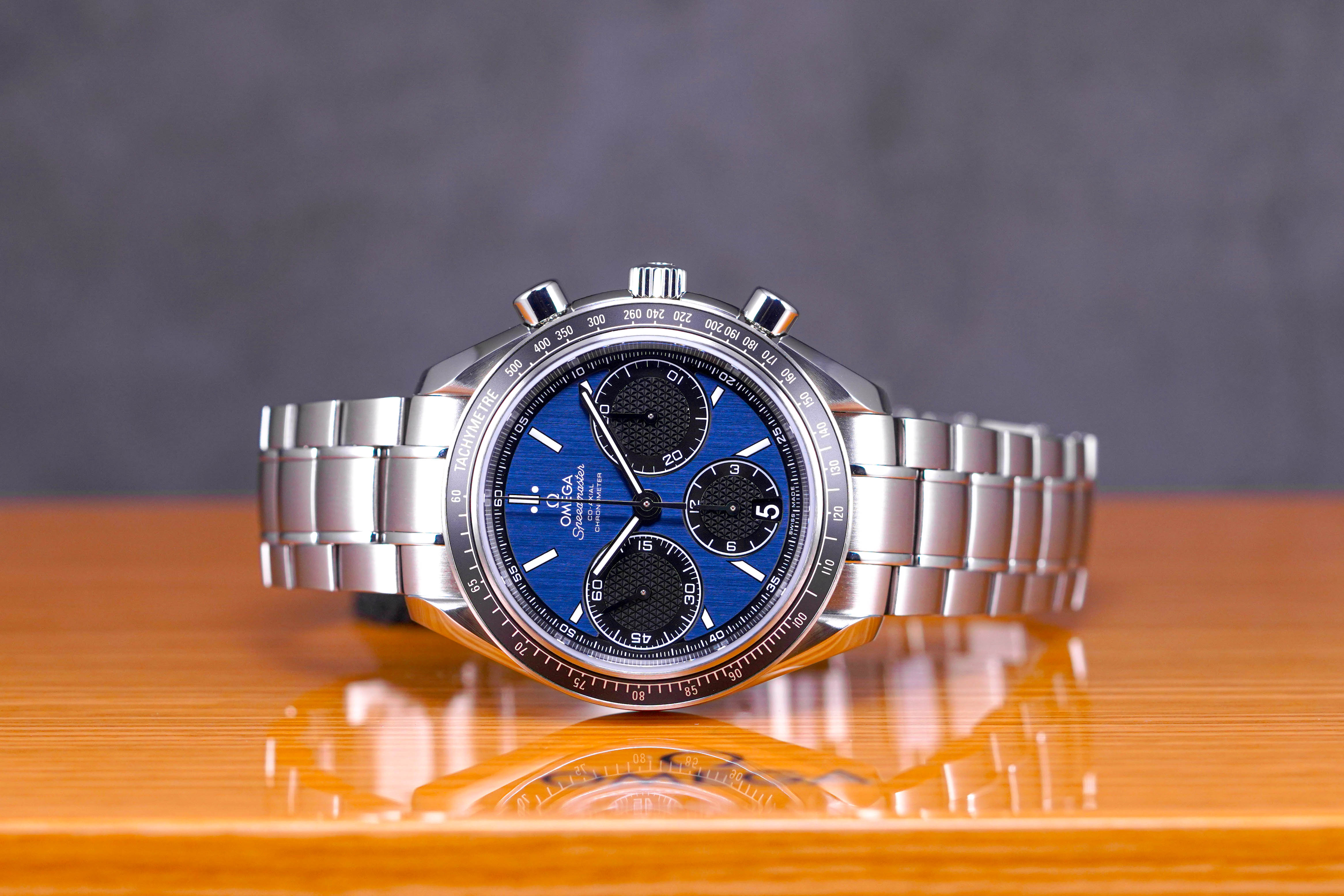 Omega Speedmaster Racing Blue