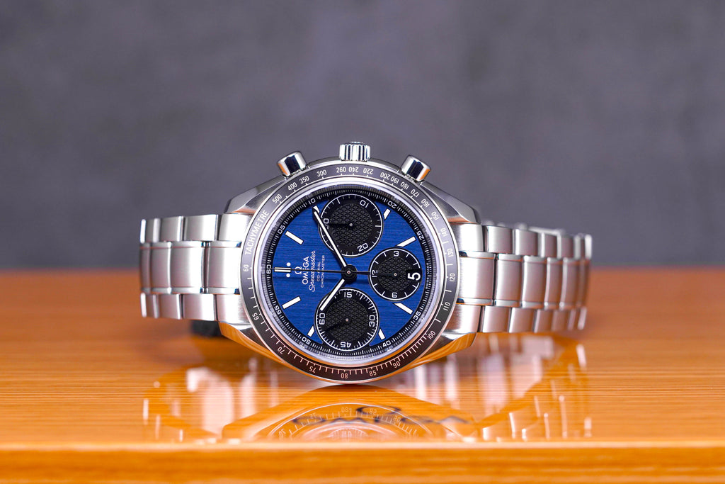 OMEGA SPEEDMASTER RACING BLUE DIAL (UNDATED) - IDWX