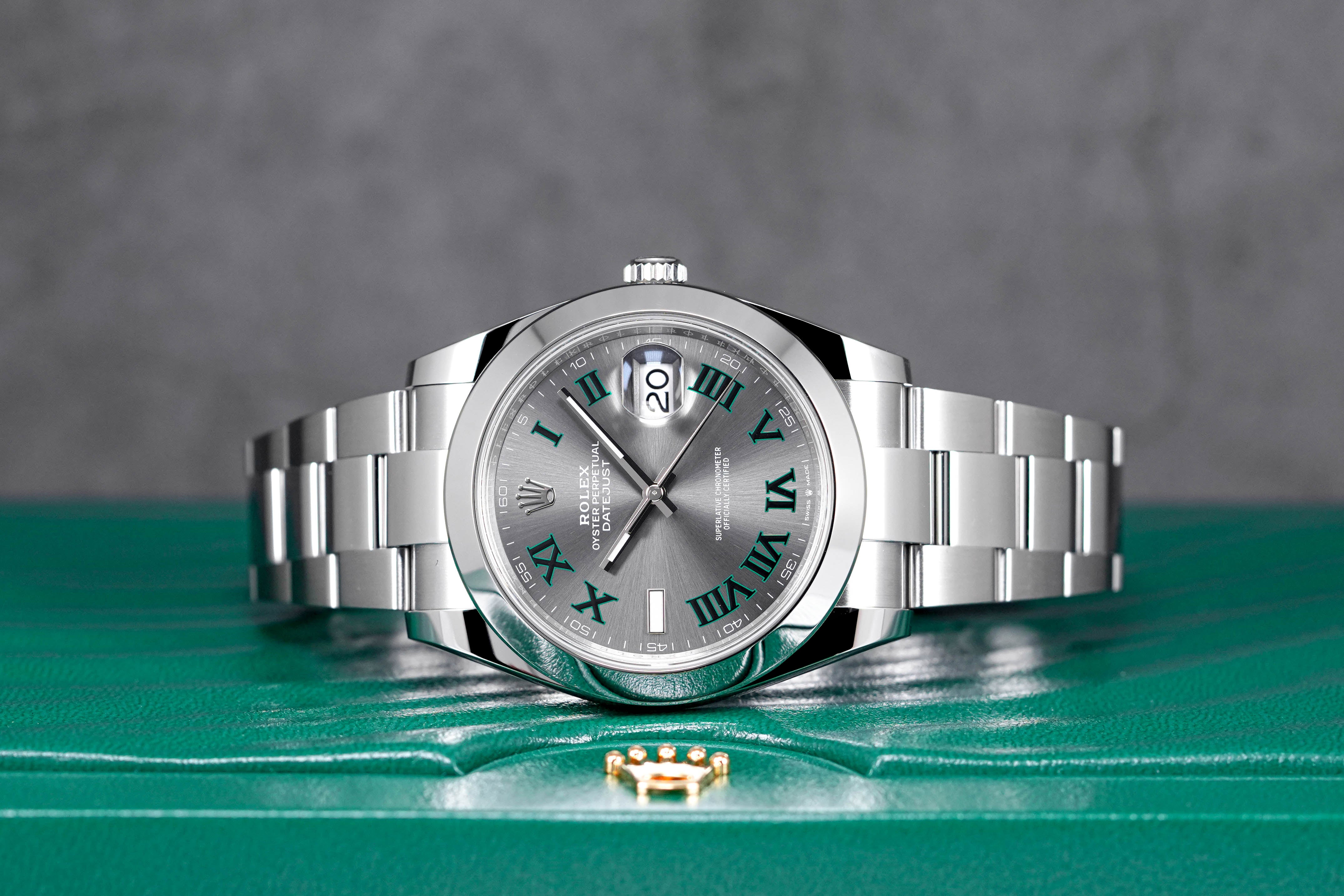 DATEJUST 41MM WIMBLEDON DIAL (2023)