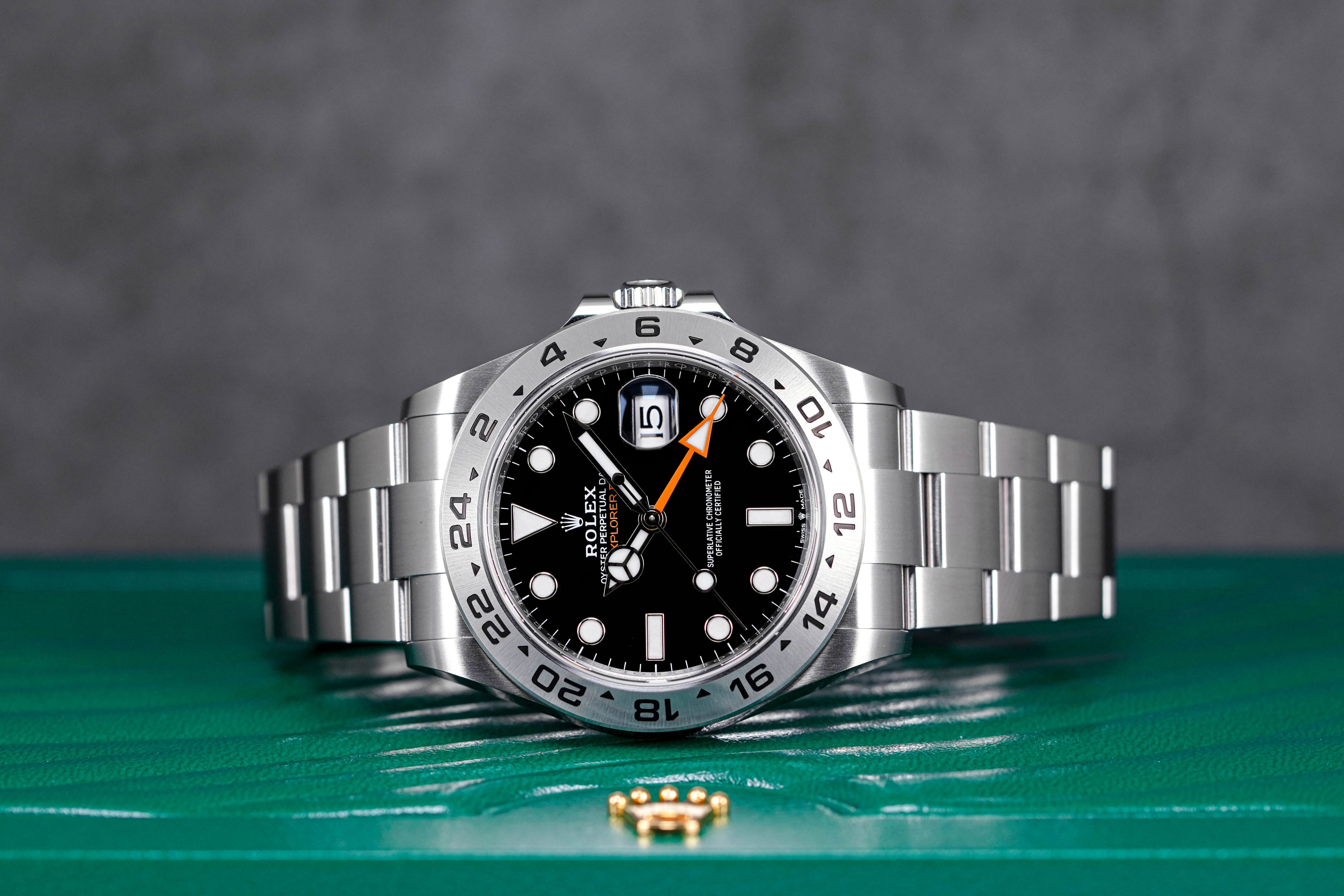 42mm Rolex Explorer Black Out ROLEX EXPLORER-II 42MM BLACK DIAL