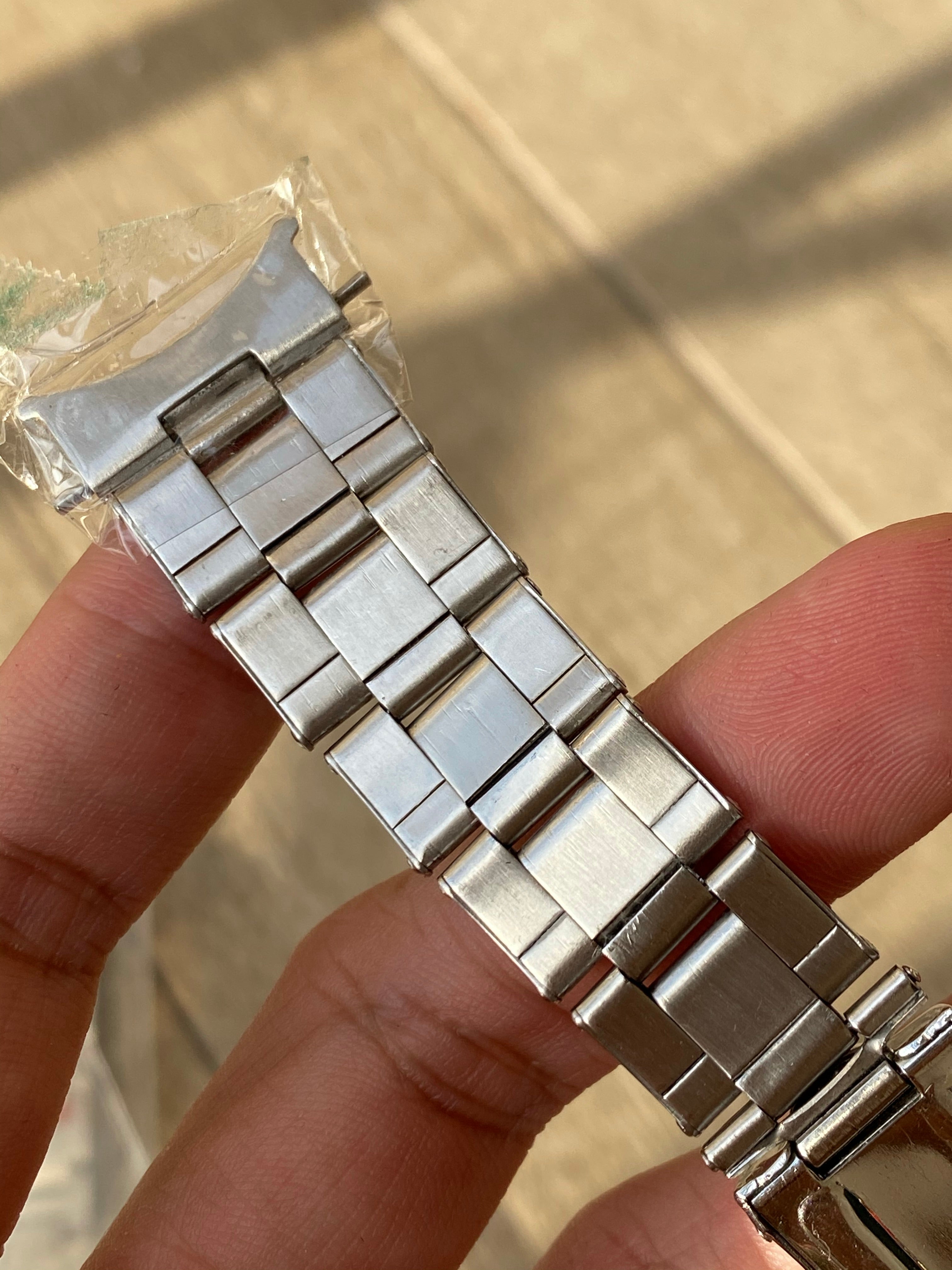 ROLEX RIVETED BRACELET 2コマ ROLEX RIVETED BRACELET 2コマ リーズナブル☆レックスタイプ☆3