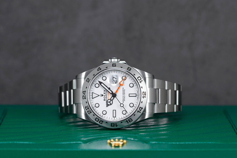 Rolex explorer ii ceramic on sale bezel