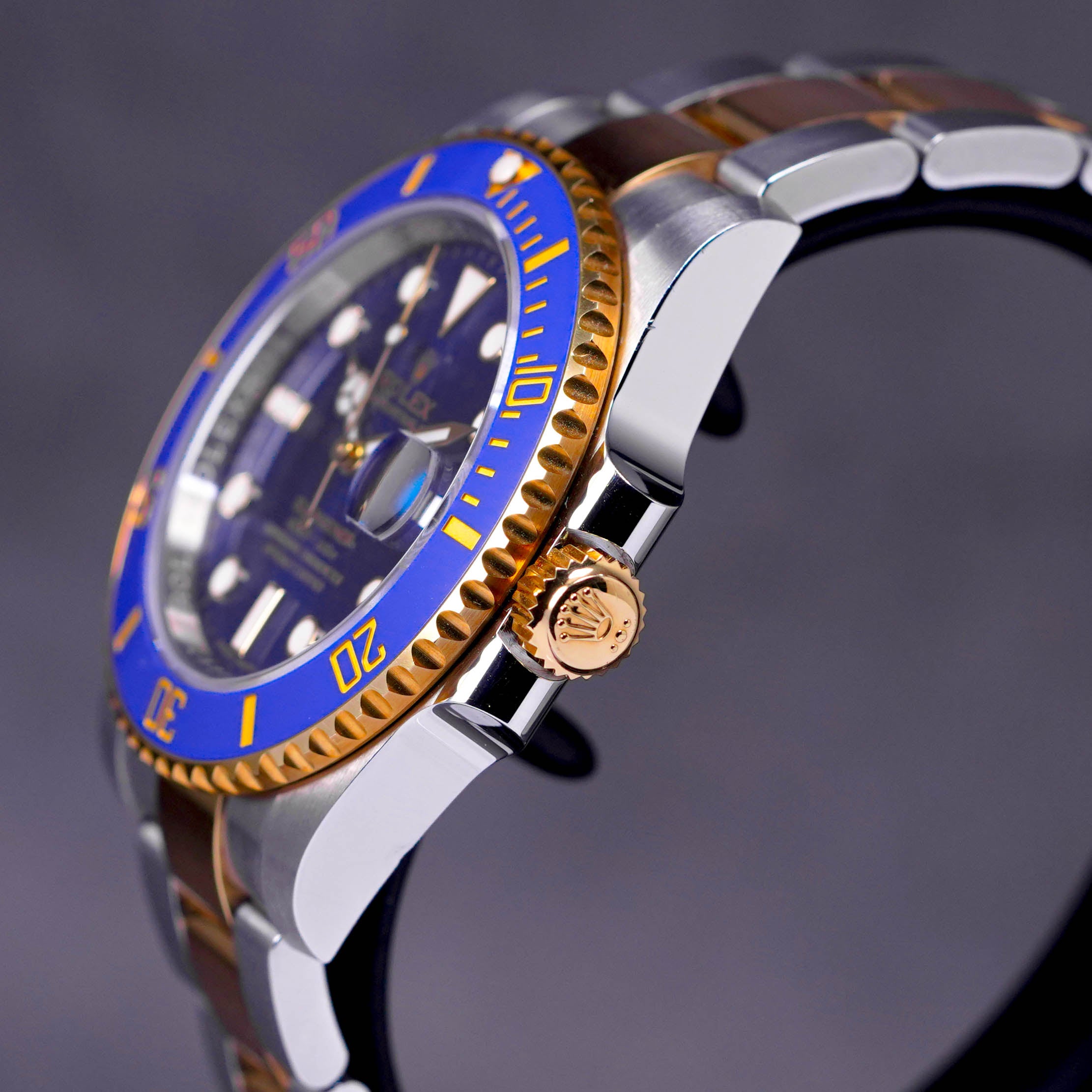 SUBMARINER DATE 40MM TWOTONE YELLOWGOLD BLUE DIAL (2019)